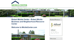 Desktop Screenshot of micklecenter.com
